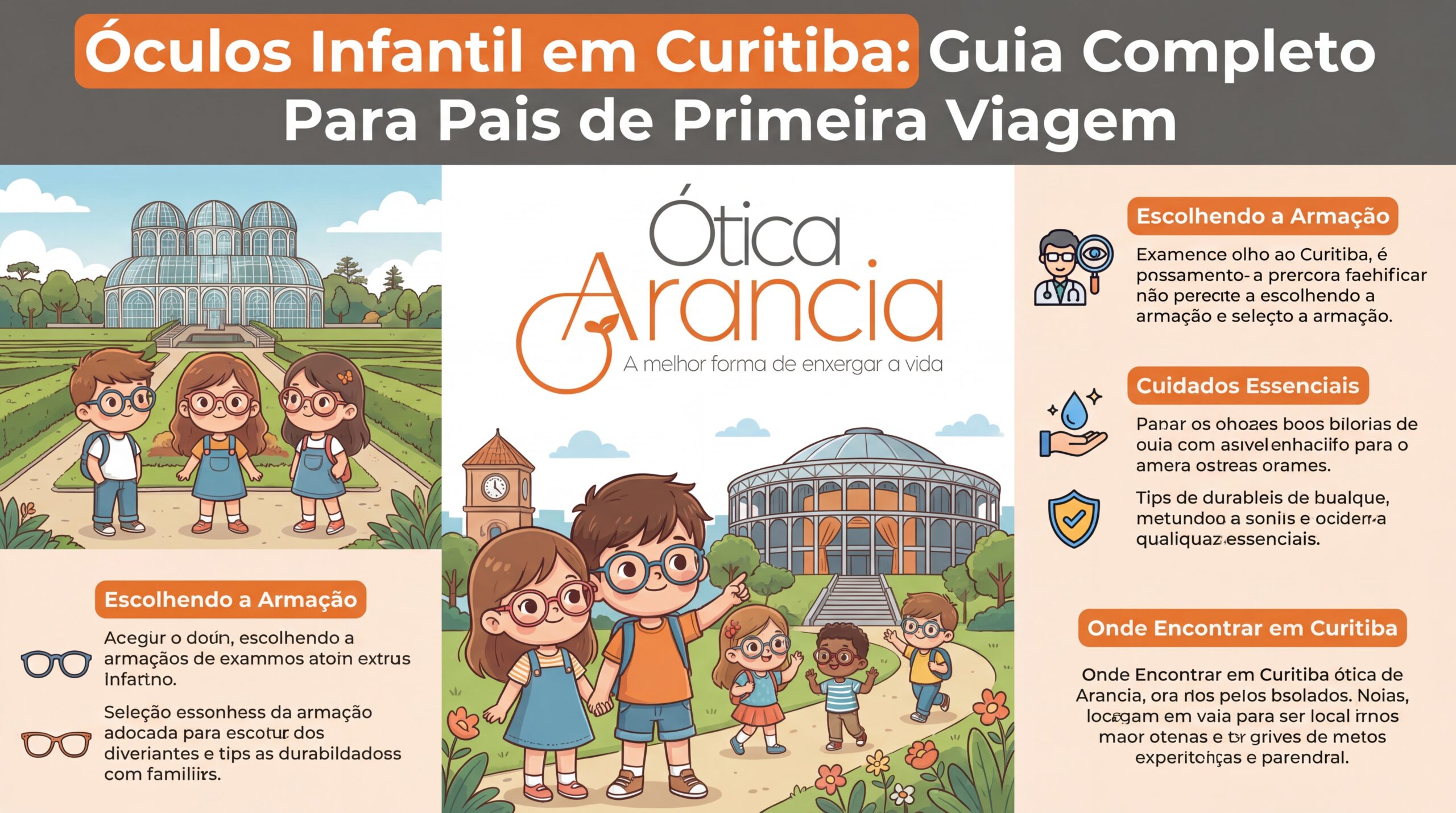 No momento, você está visualizando Óculos Infantil em Curitiba: Guia Completo Para Pais de Primeira Viagem